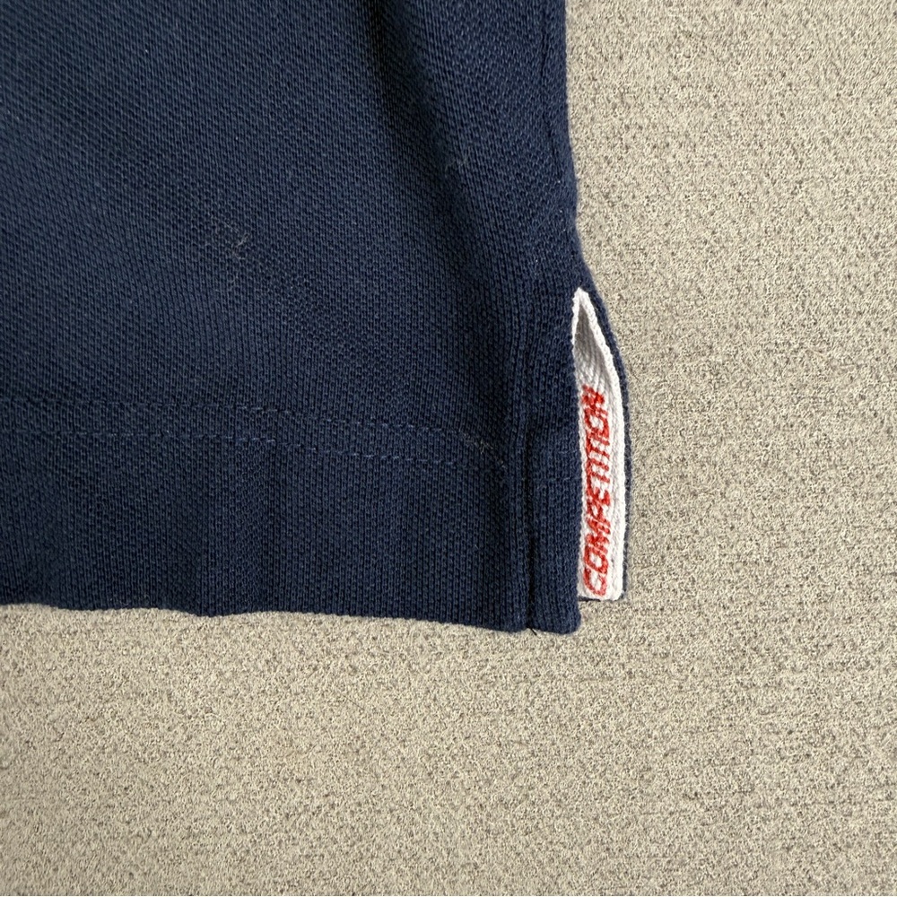 90s Nautica Competition Polo XXL Flag Shirt Colorblock HipHop Y2K Streetwear USA - Picture 2 of 15